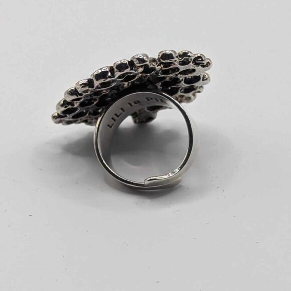 Adjustable Silver Lili la Pie Ring - Picture 4 of 8